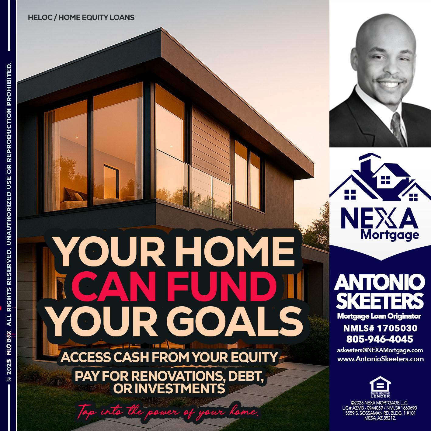 HELOC - Antonio Skeeters -Loan Officer