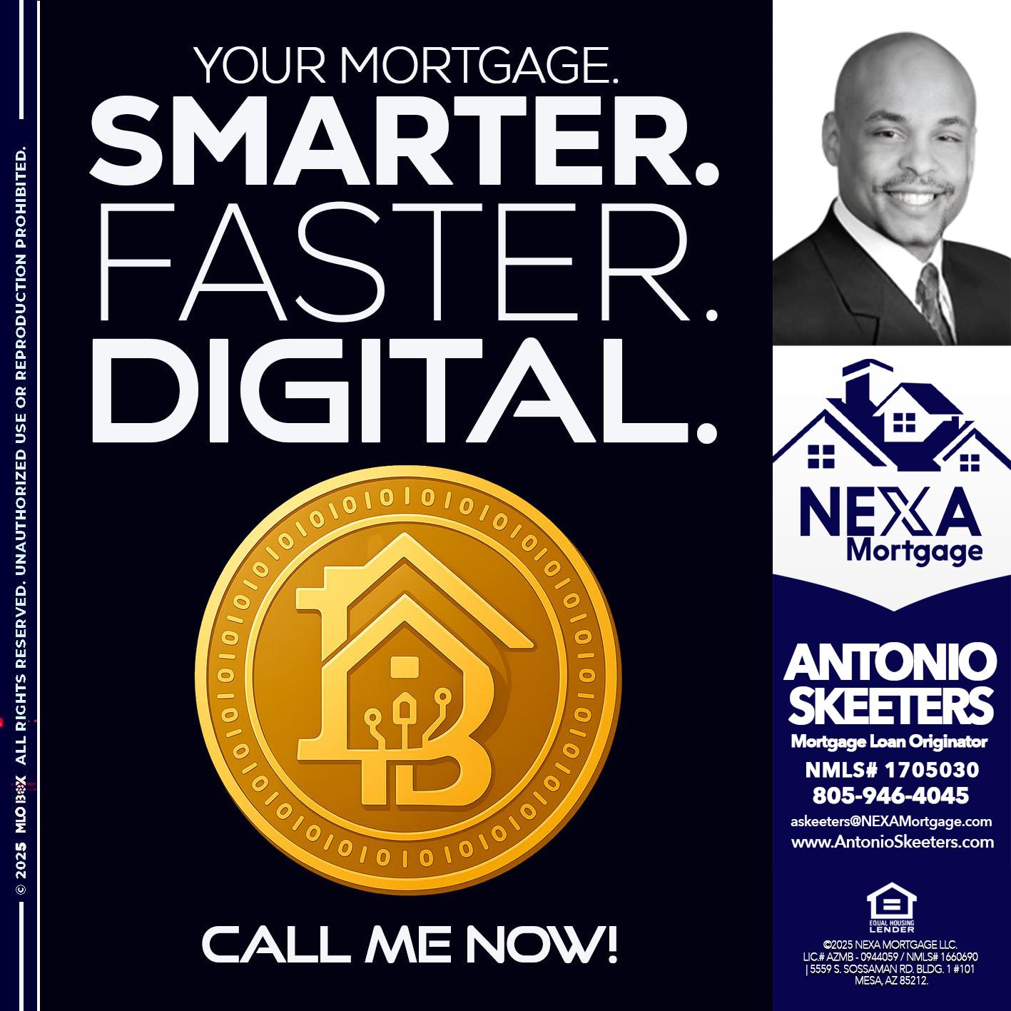 YOUR MORTGAGE - Antonio Skeeters -Loan Officer